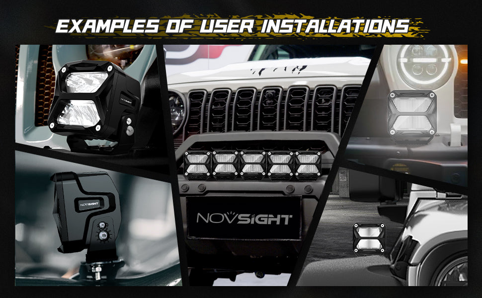 Rock Series | 4-inch LED Pod Lights | Spot Beam