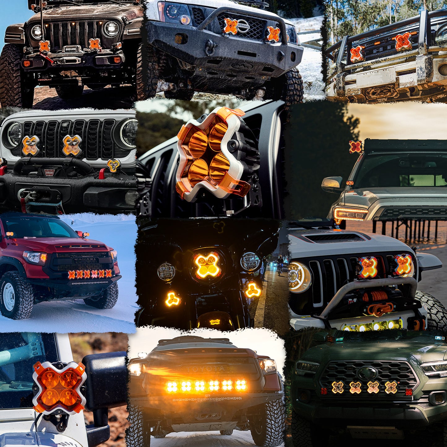 HALO Pro Series 6" LED Pod Lights with Dynamic DRL Modes