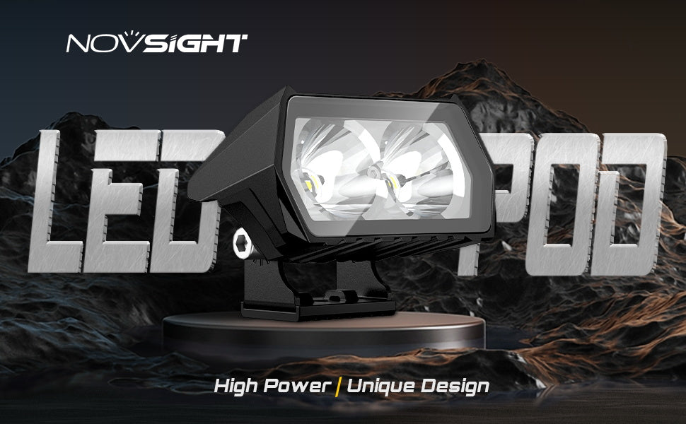 Rock Series | 3.5-inch LED Pod Lights | Spot Beam