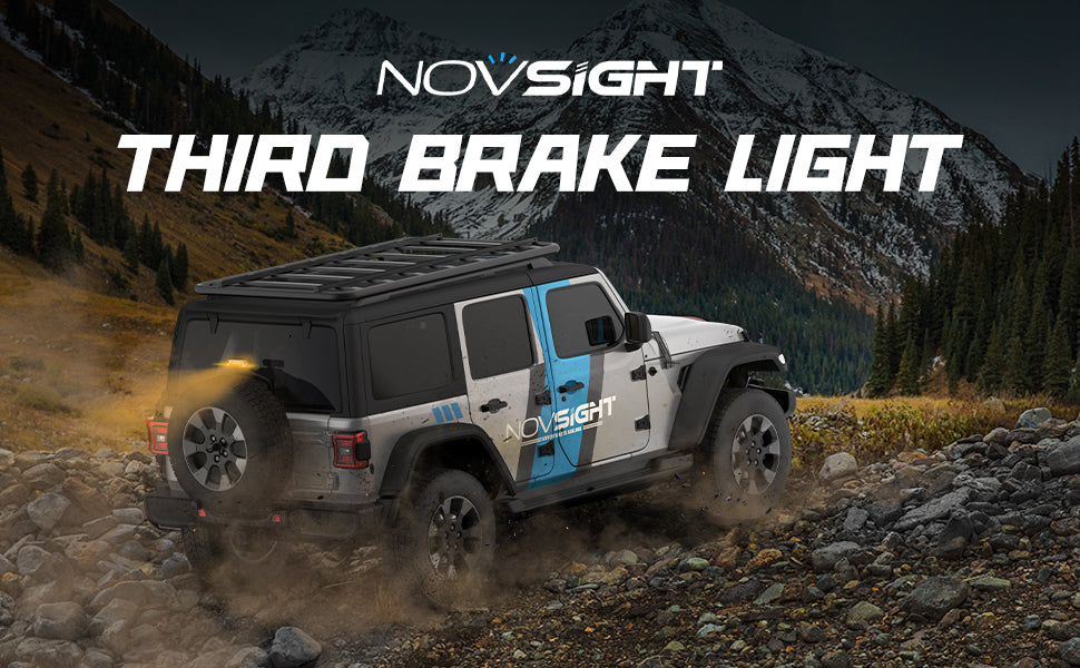 6 Inch LED Integrated Reverse and Brake Light Bar Flood Beam Yellow White