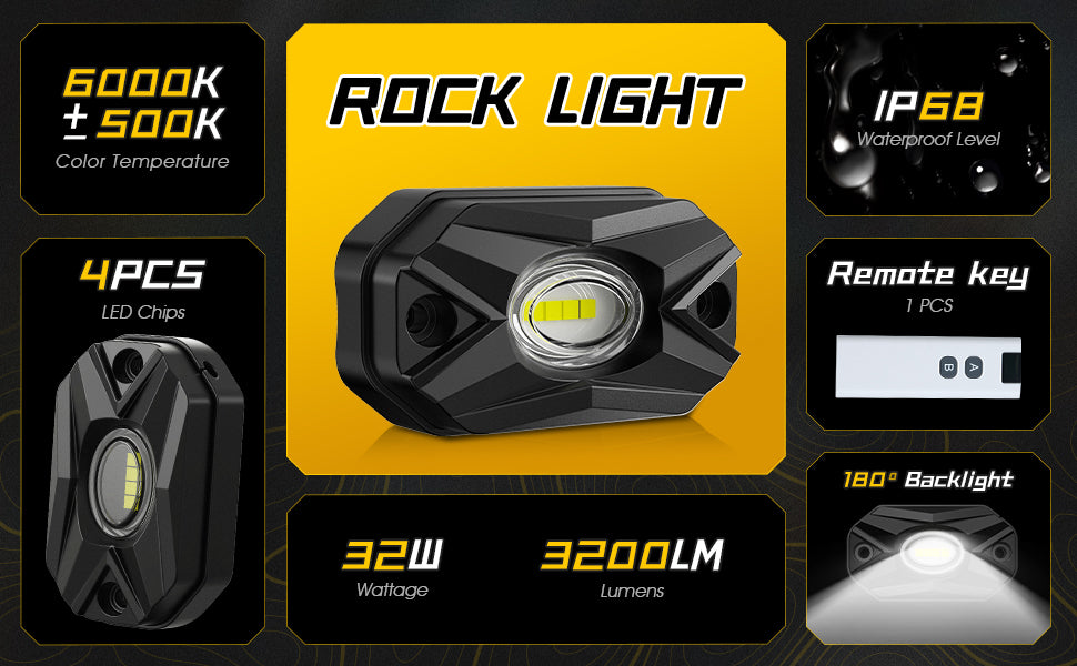 Novsight Rock lights