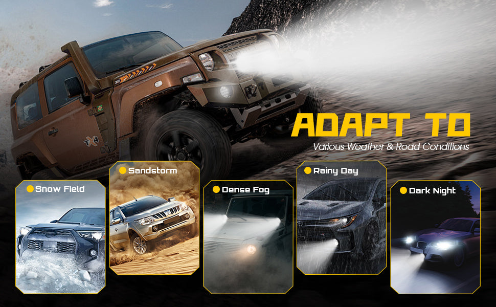 Rock Series | 3-inch LED Pod Lights |Spot Beam