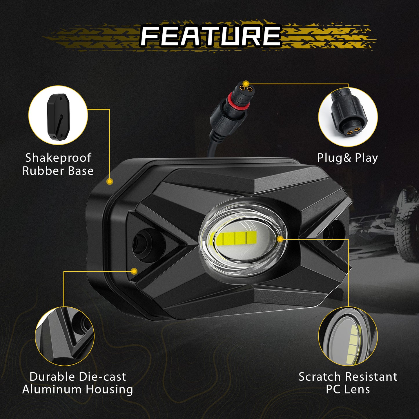 Novsight Rock lights